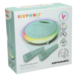 Kidywolf Kidykaraoke Karaokeset Groen