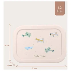 Kidzroom Broodtrommel Lovely Lunch Vliegtuigen