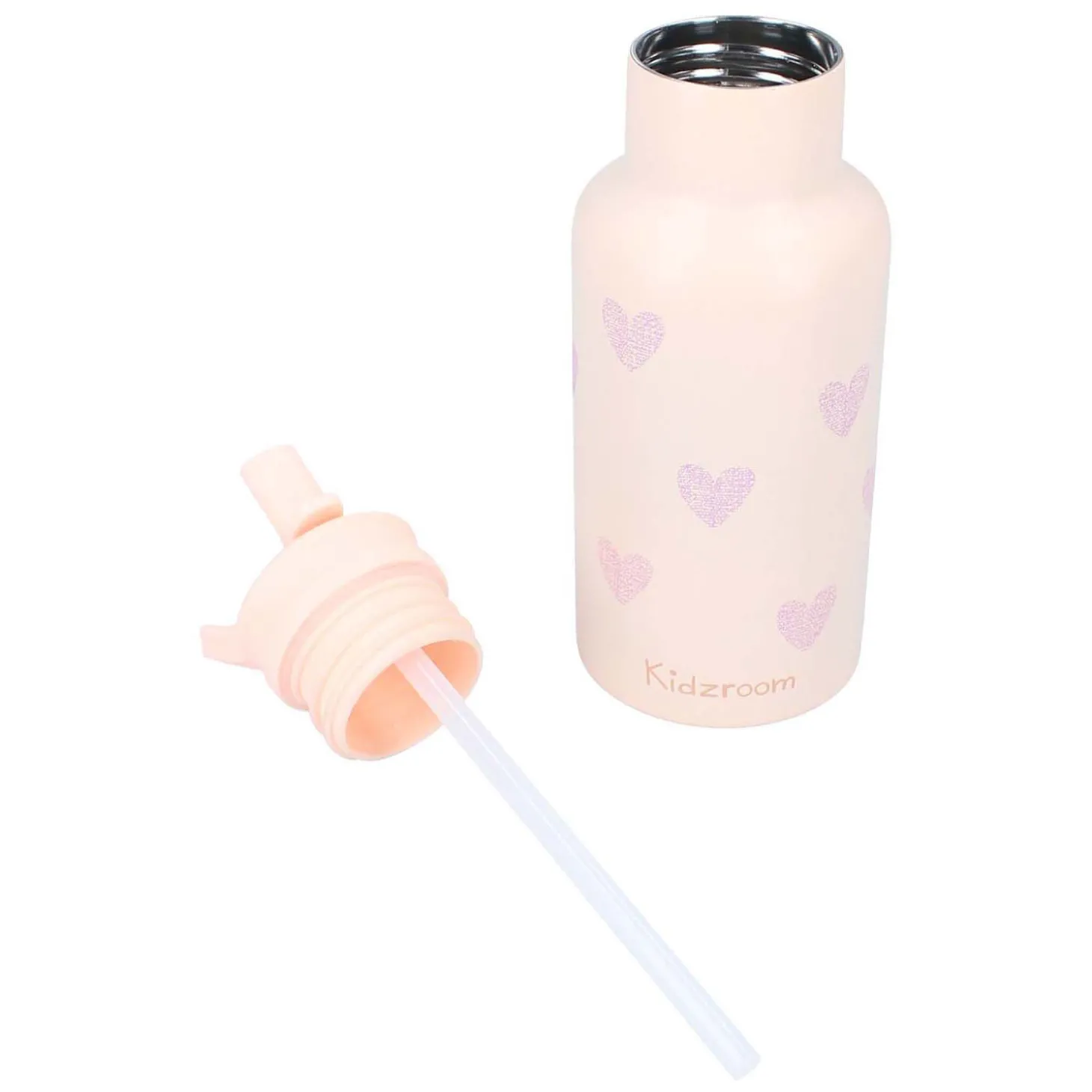 Kidzroom Drinkfles Sweet Sips Hartjes, 350ml