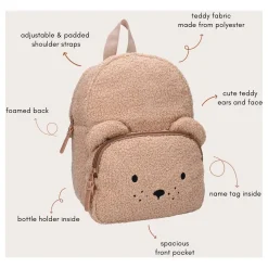 Kidzroom Rugzak Pisa Comfort Friends Teddybeer