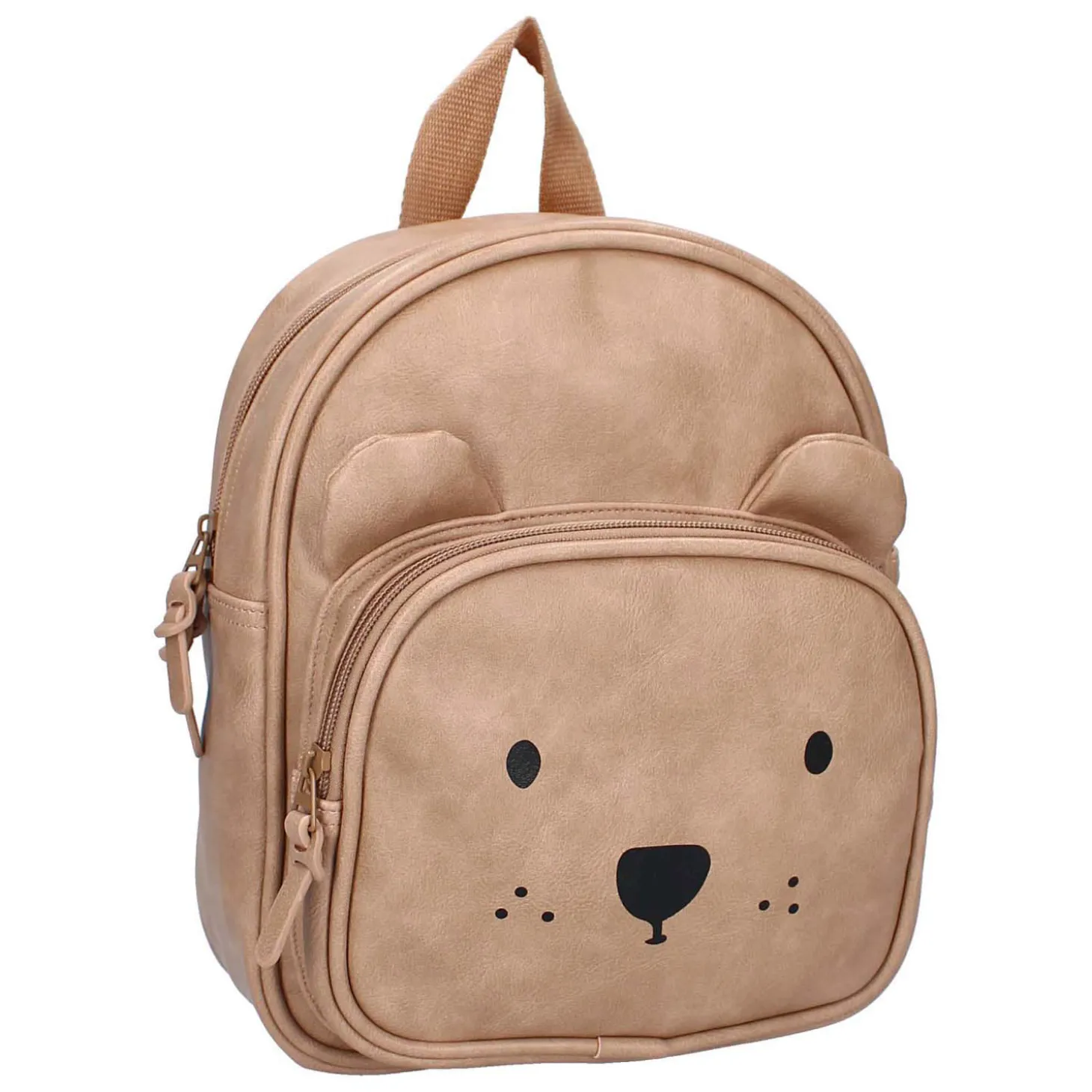 Kidzroom Rugzak Porto Beary Excited Leer