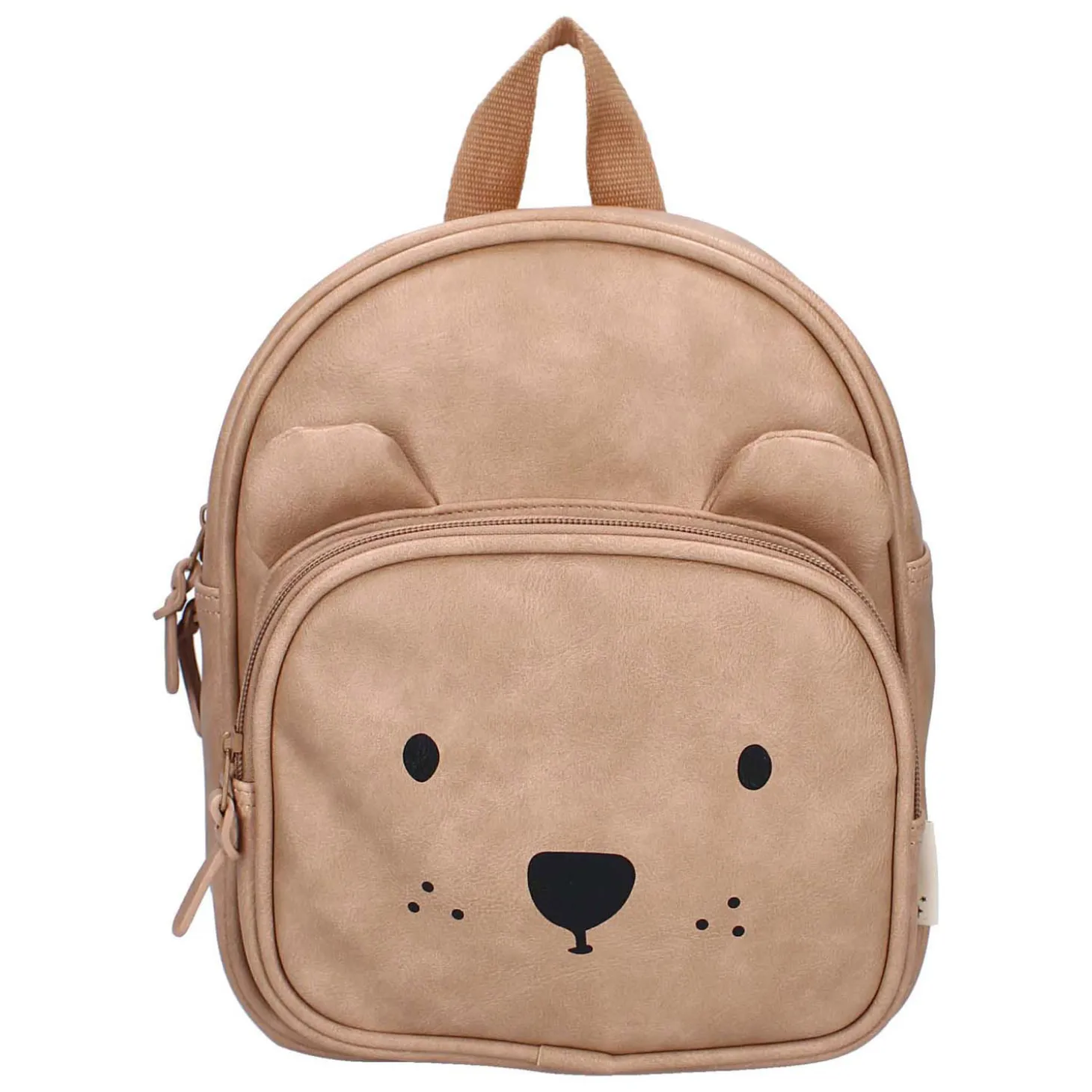 Kidzroom Rugzak Porto Beary Excited Leer