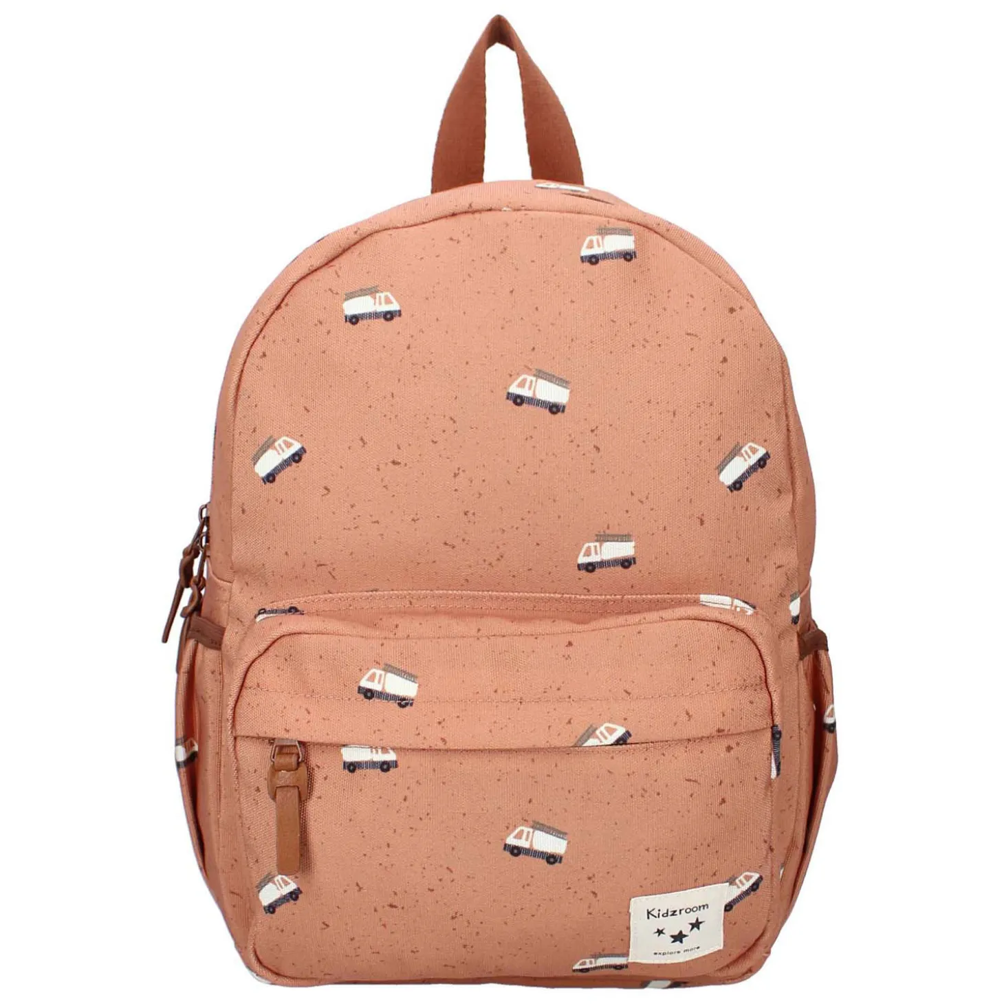 Kidzroom Rugzak Turin Enchanted Memories Bruin Brandweerwagen