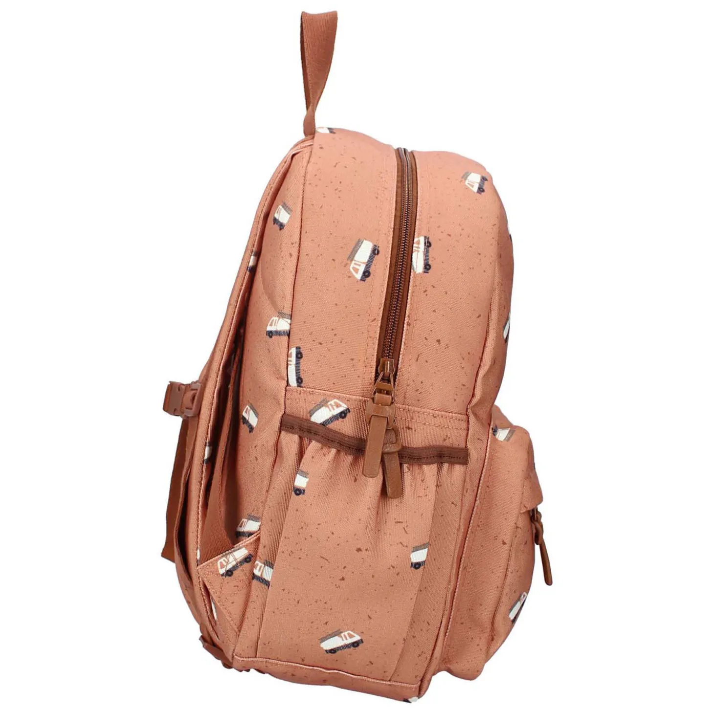 Kidzroom Rugzak Turin Enchanted Memories Bruin Brandweerwagen