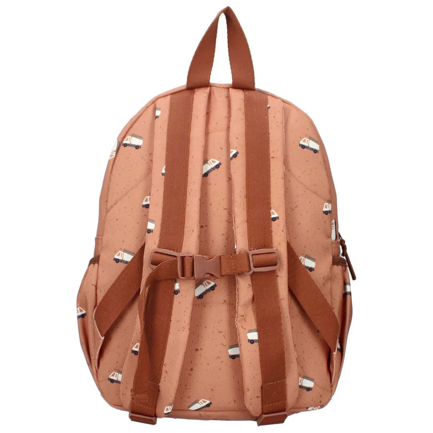 Kidzroom Rugzak Turin Enchanted Memories Bruin Brandweerwagen