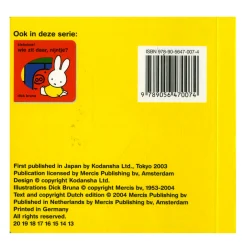 kiekeboe! wie is daar, nijntje?