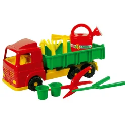 Kiepauto met Tuingereedschap