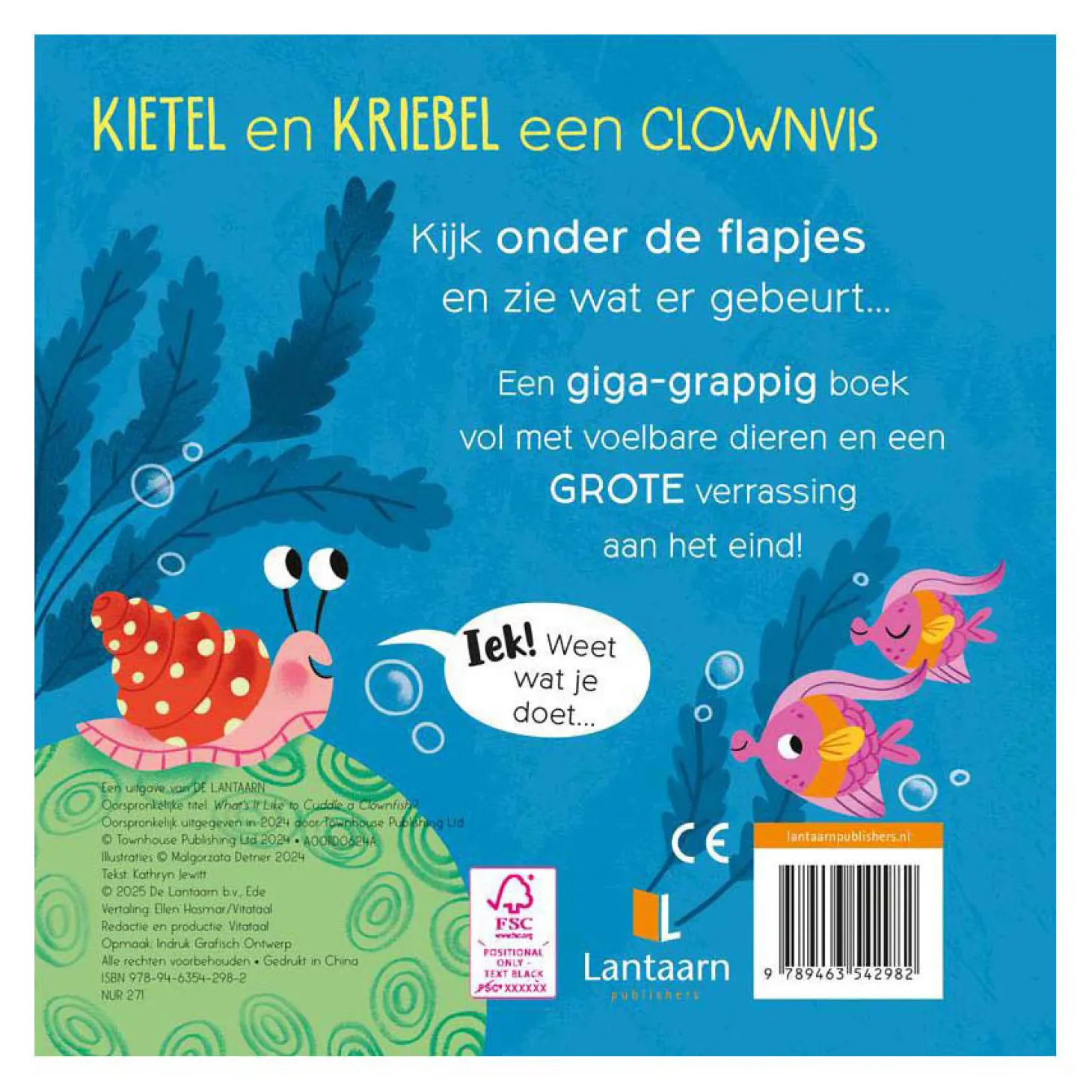 Kietel en Kriebel een Clownvis Flapjesboek