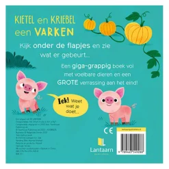 Kietel en Kriebel een Varken Flapjesboek