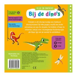 Kijk en Ontdek! - Bij De Dino's Flapjesboek