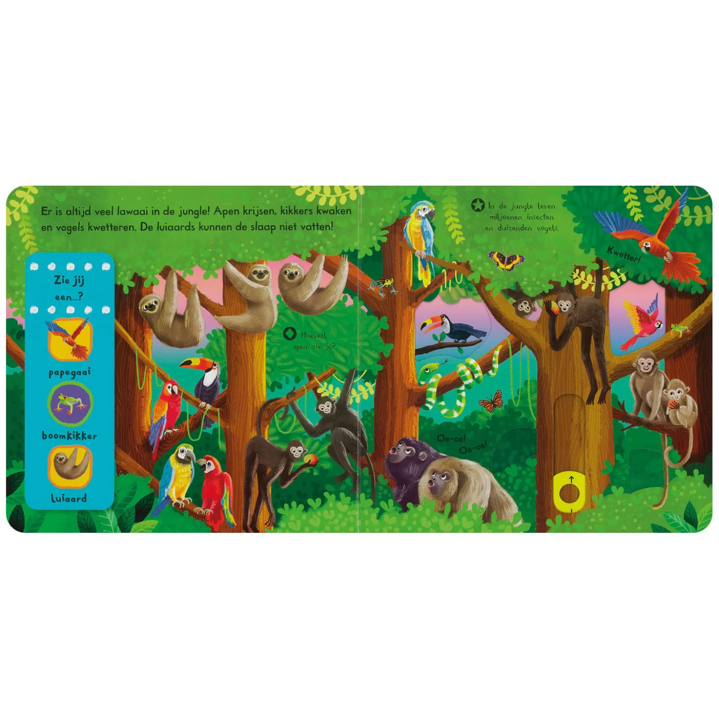 Kijk en Ontdek! - In De Jungle Flapjesboek