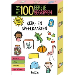 Kijk- en Speelkaarten - Mijn 100 eerste begrippen