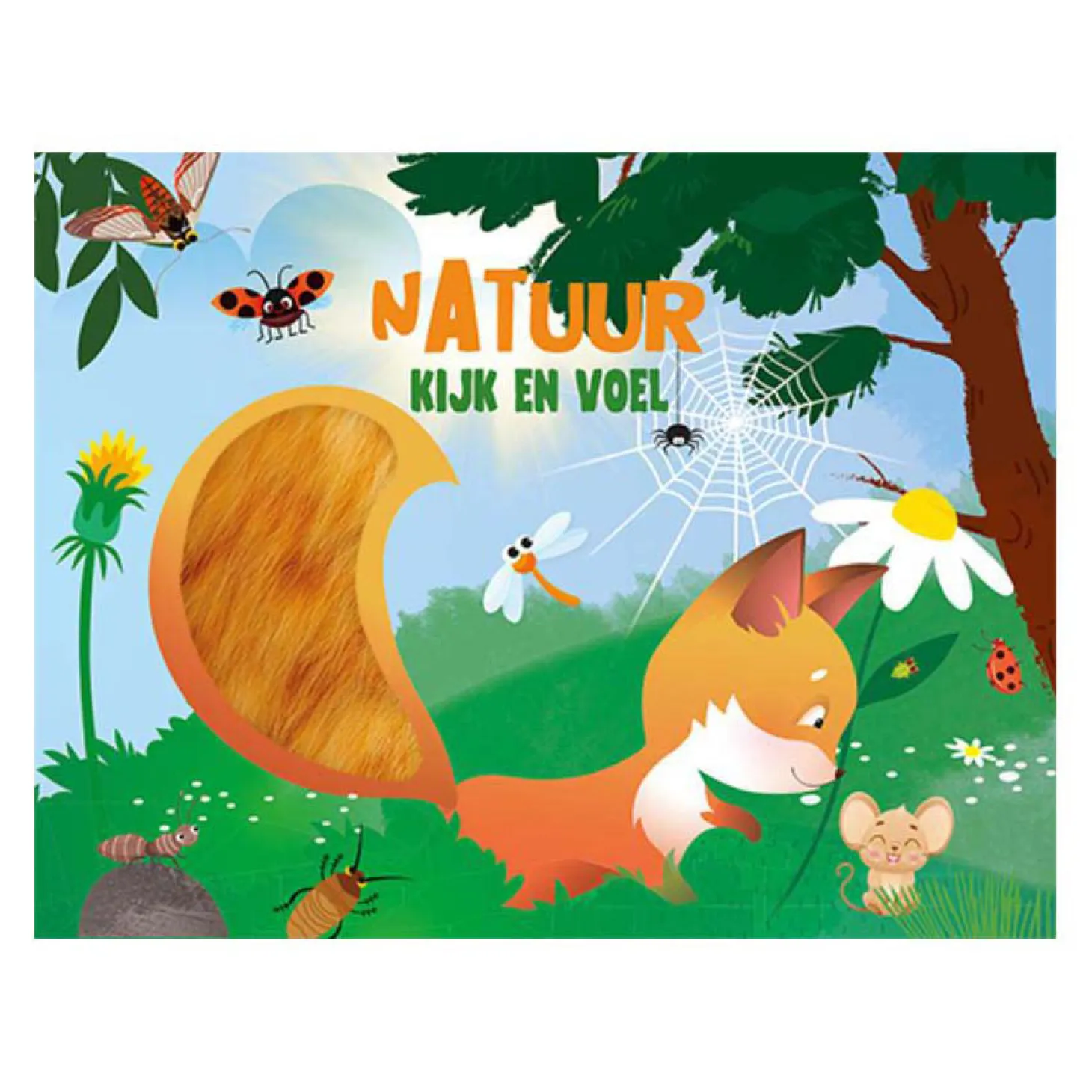 Kijk en Voel - Natuur Prentenboek