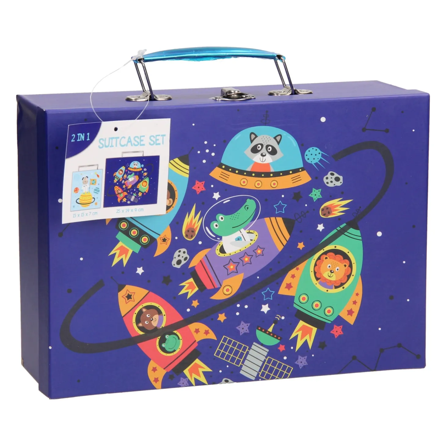 Kinder Kofferset 2in1 - Ruimte, 2dlg.
