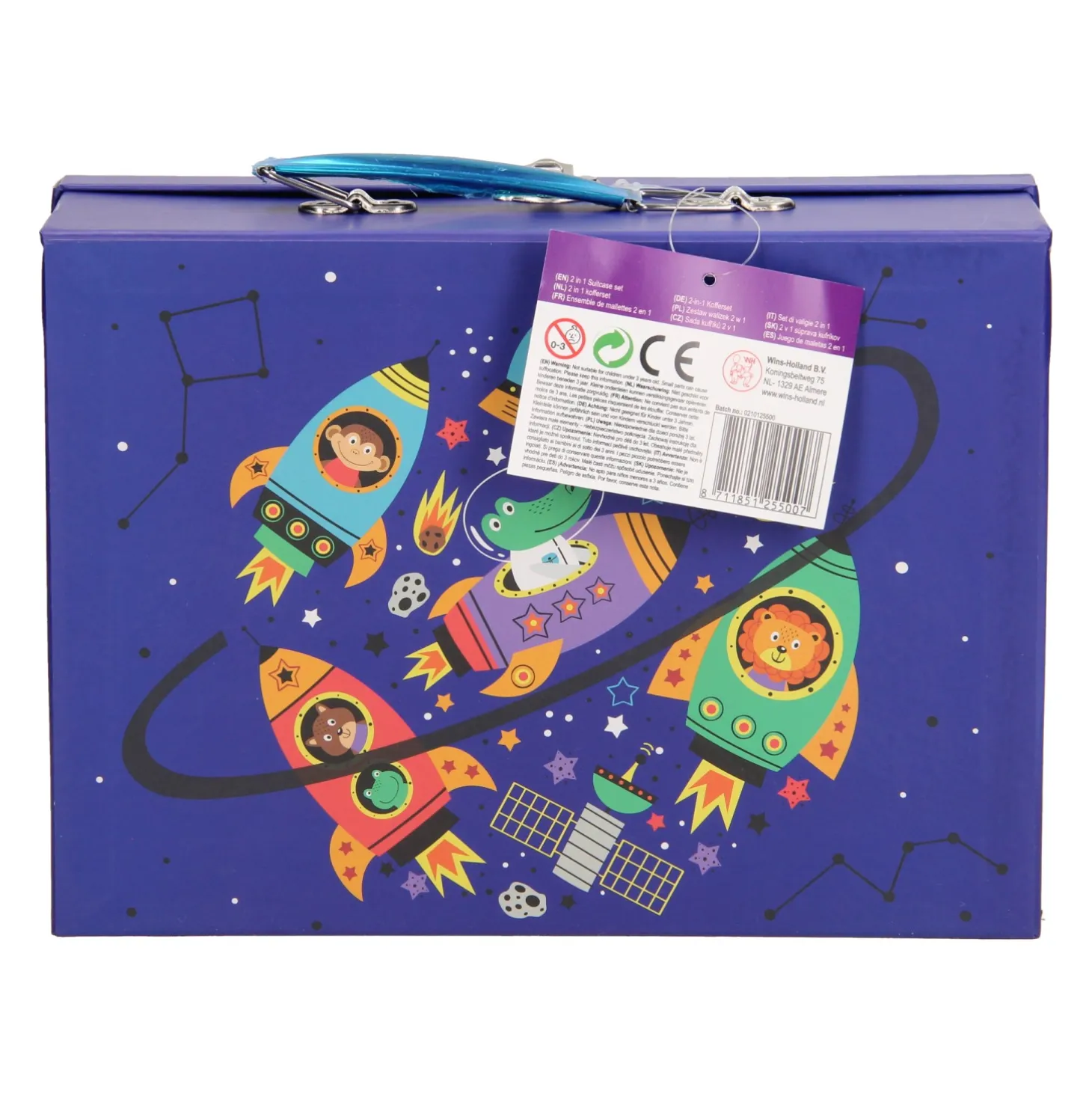 Kinder Kofferset 2in1 - Ruimte, 2dlg.