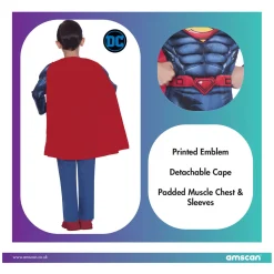 Kinderkostuum Superman Classic, 6-8 jaar