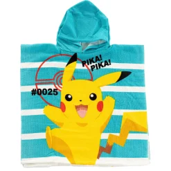 Kinderponcho Pokémon, 55x110cm