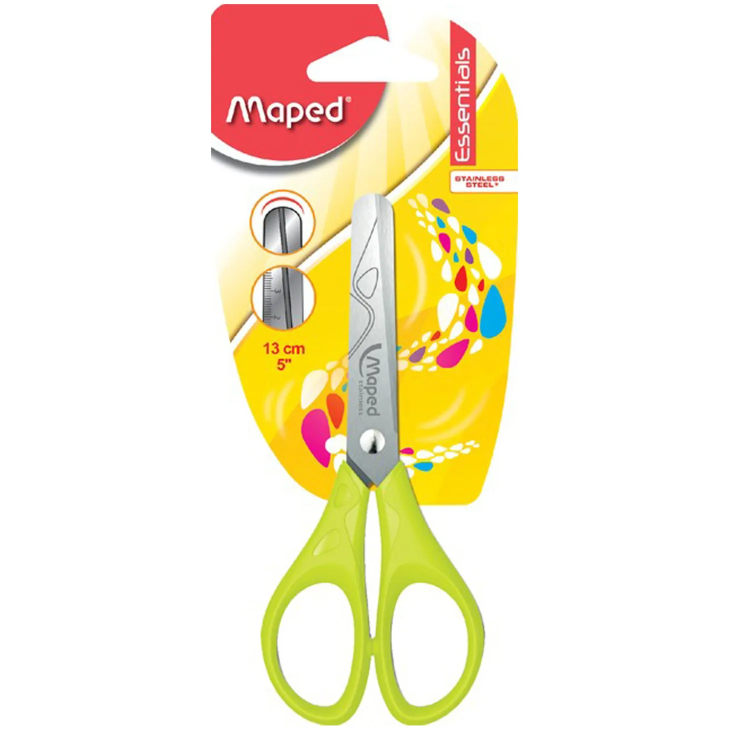 Kinderschaar (Links- en Rechtshandig) Maped Essentials 130mm