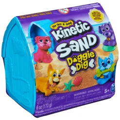Kinectic Sand Doggie Dig in Schatkist