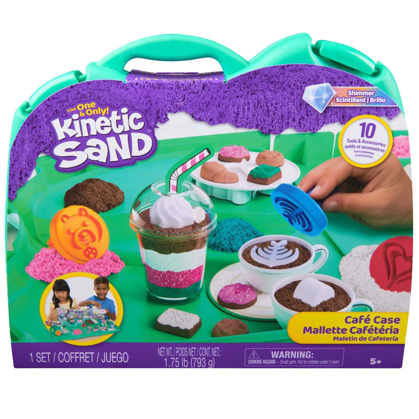 Kinetic Sand - Cafe Case Speelset