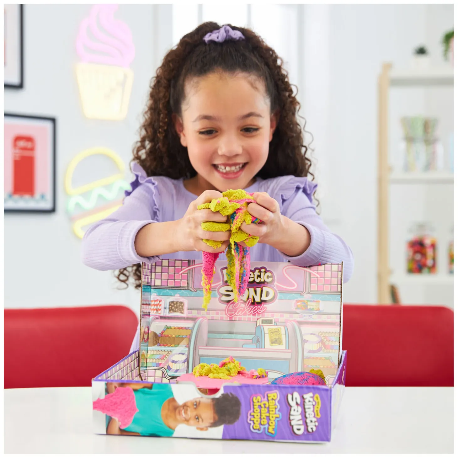 Kinetic Sand - Cake Station Speelset