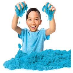 Kinetic Sand - Glitter Blauw, 907gr.