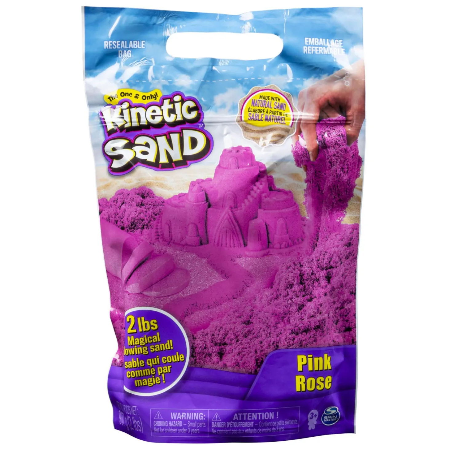 Kinetic Sand - Glitter Roze, 907gr.
