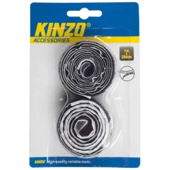 Kinzo Klittenband Zwart, 1m