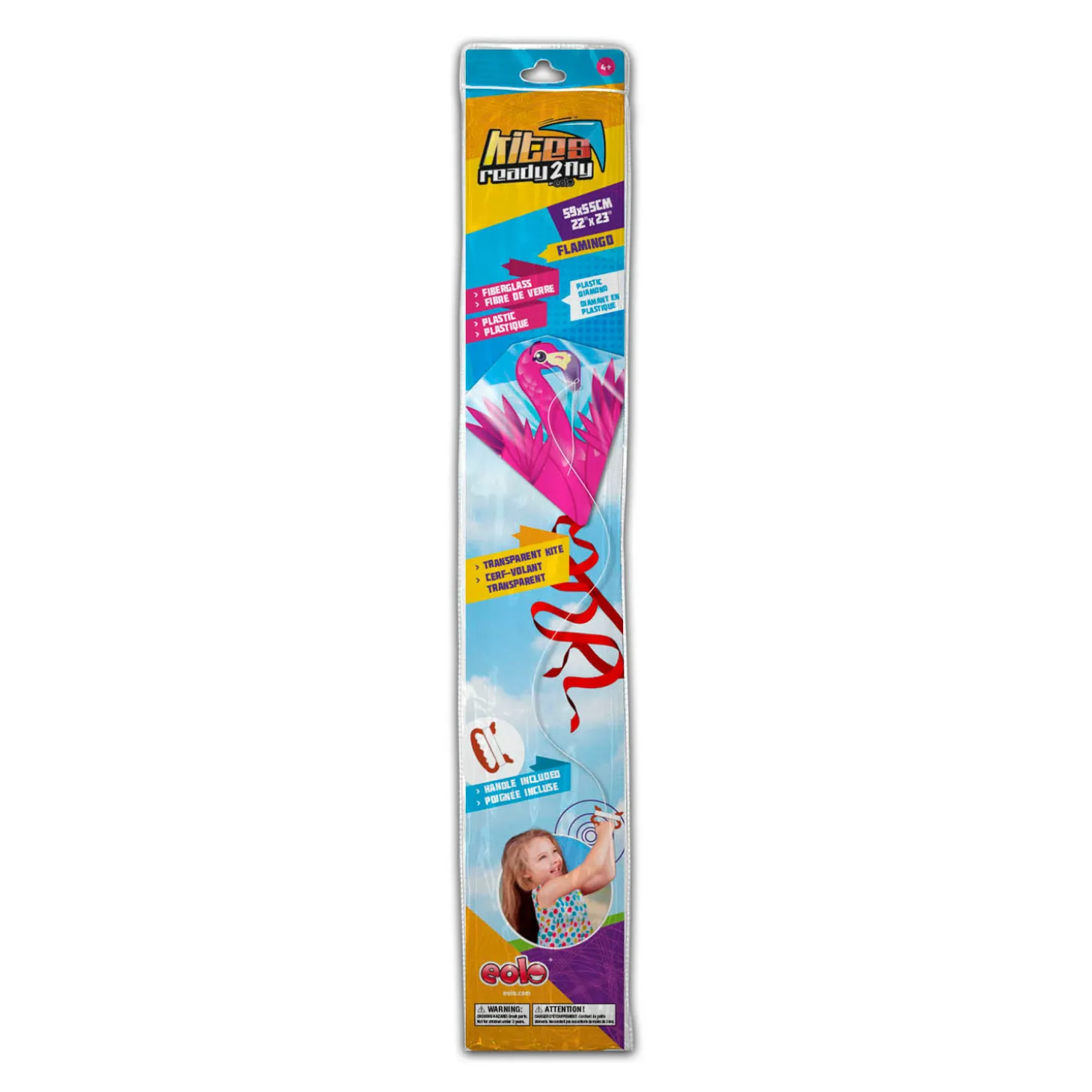 Kites Ready 2 Fly - Vlieger Flamingo