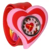 Klaparmband met Horloge - Hart