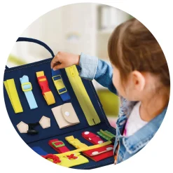 Kleding Leren Knopen Set