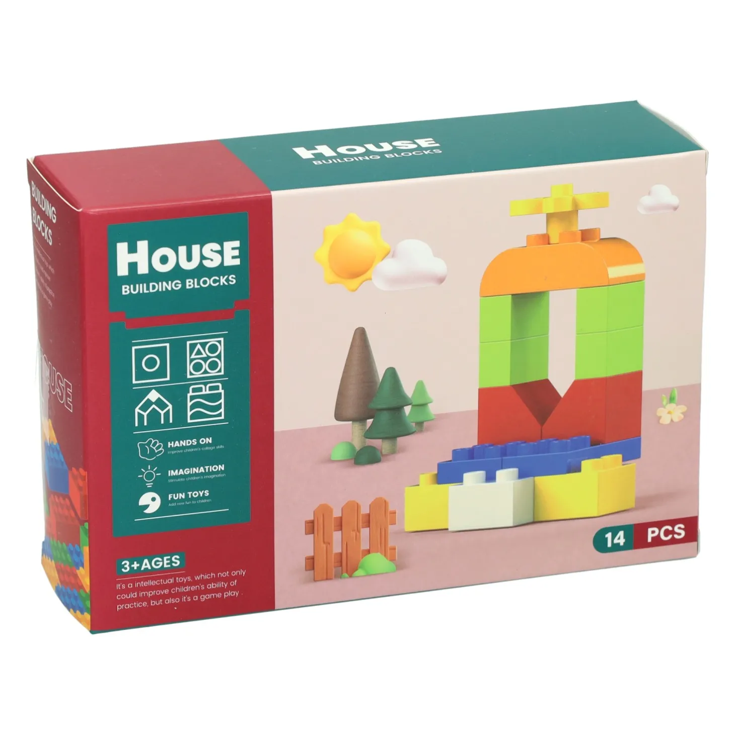 Kleine Blokjes Bouwset