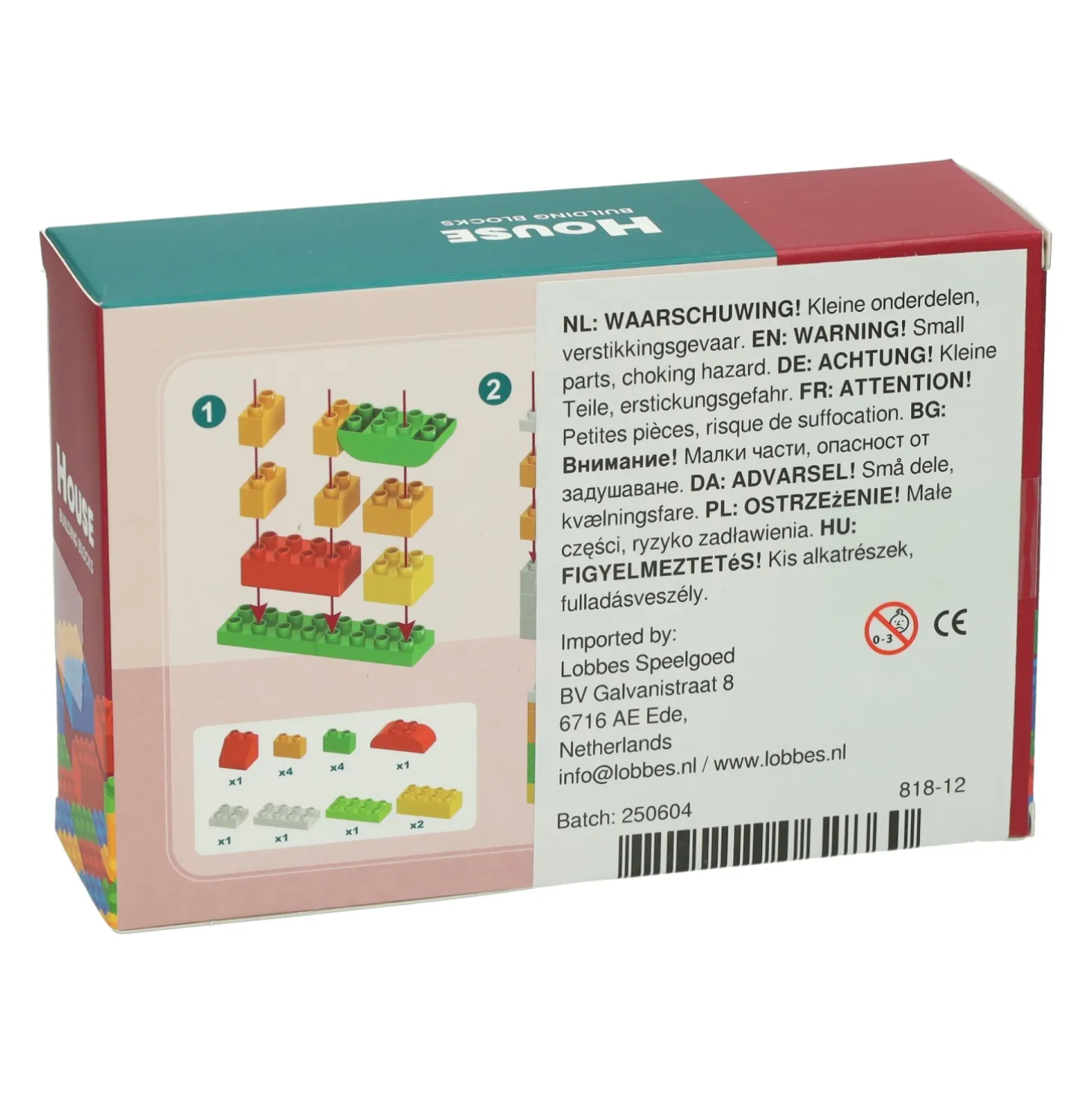 Kleine Blokjes Bouwset