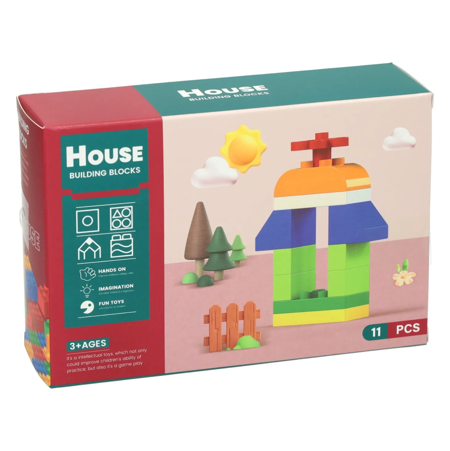 Kleine Blokjes Bouwset