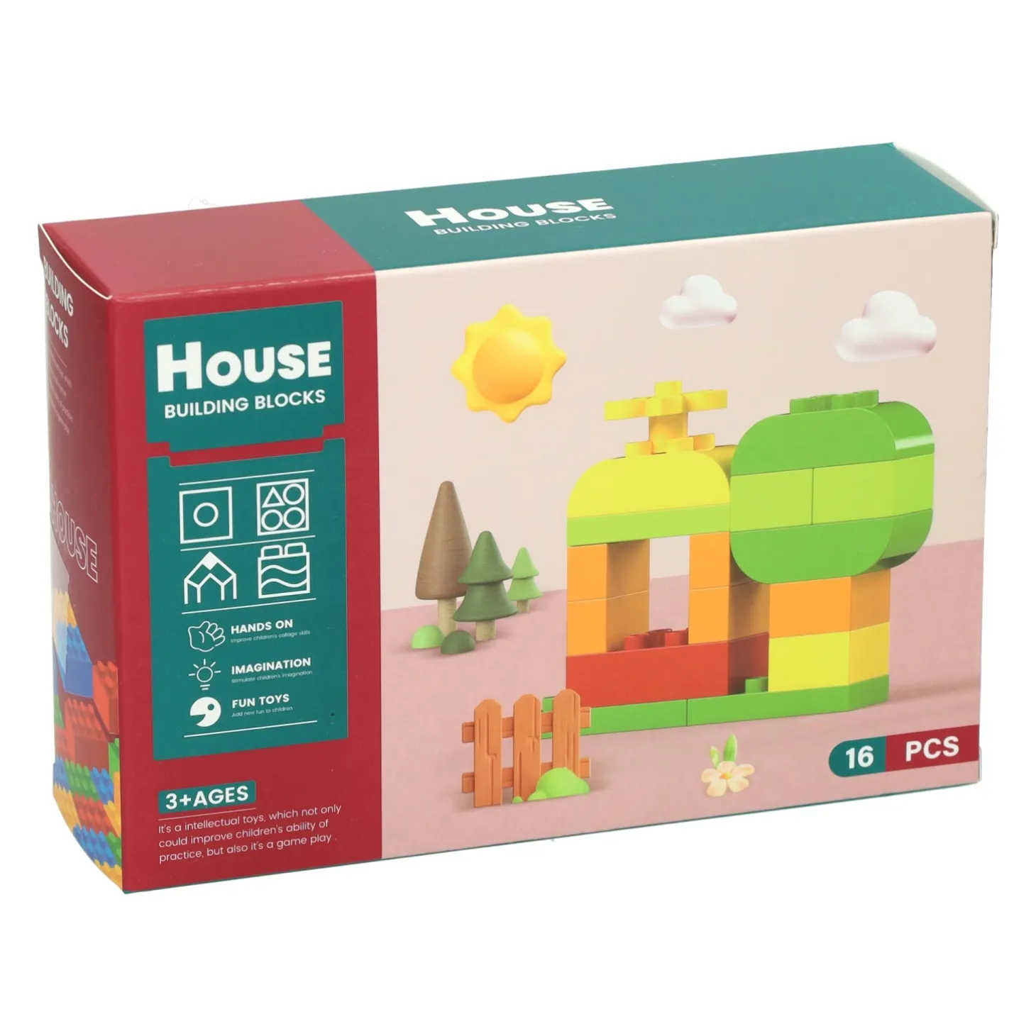 Kleine Blokjes Bouwset