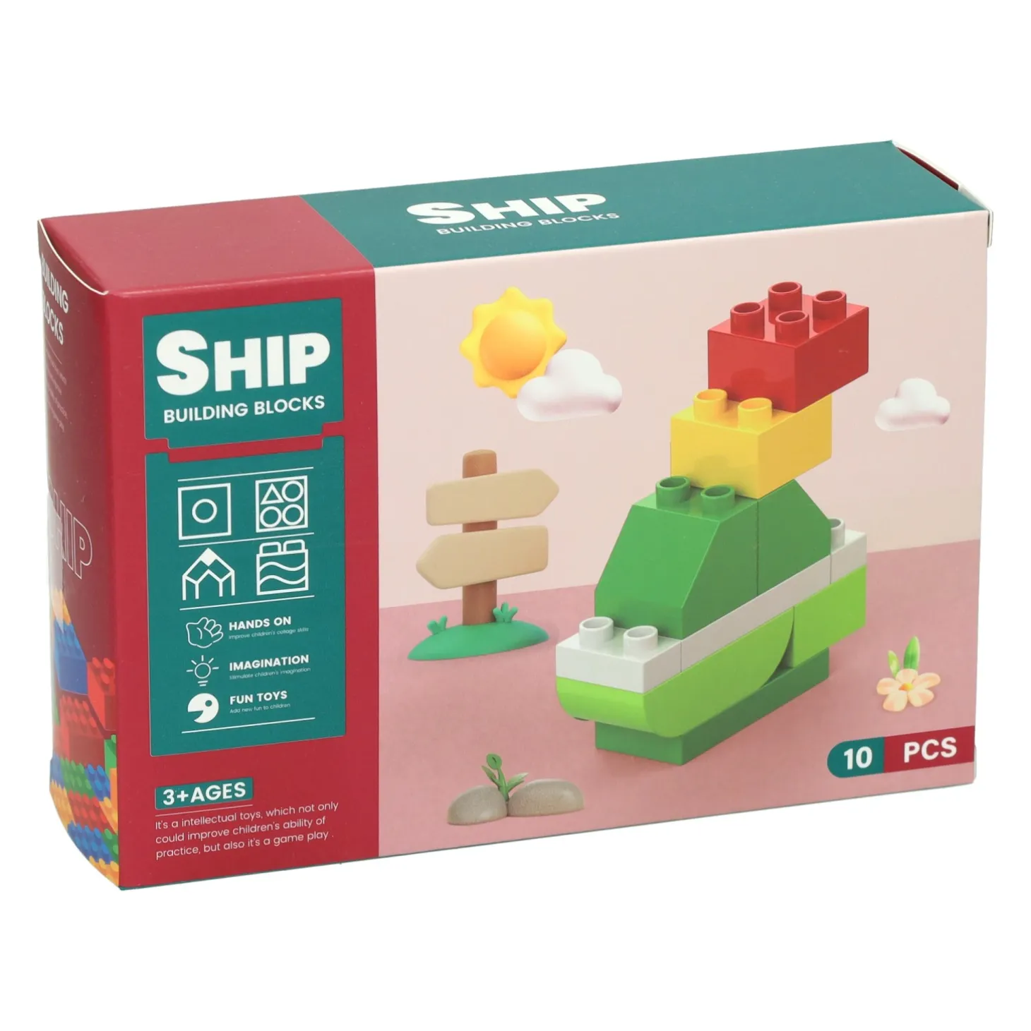 Kleine Blokjes Bouwset