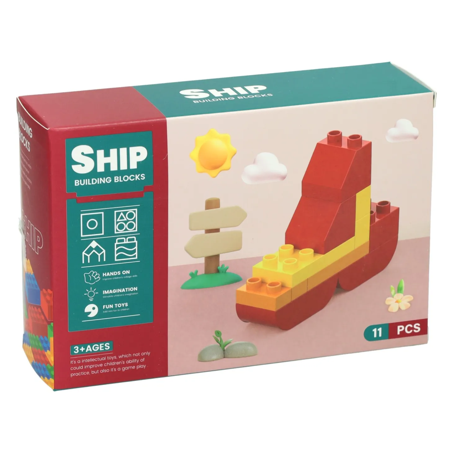 Kleine Blokjes Bouwset