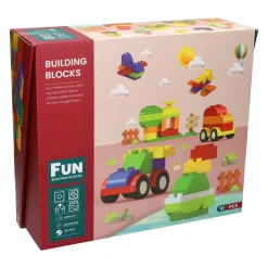 Kleine Blokjes Bouwset - 12st.