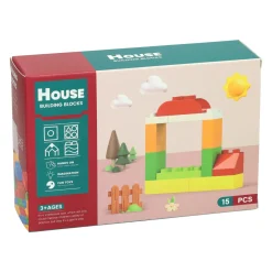 Kleine Blokjes Bouwset - 12st.