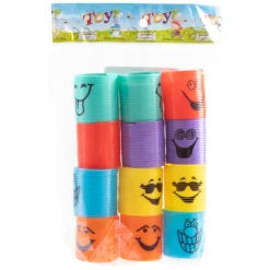 Kleine Gekleurde Trapveren, 12st.