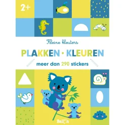 Kleine Kleuters Plakken en Kleuren (2+)