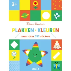 Kleine Kleuters Plakken en Kleuren (3+)