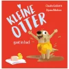 Kleine Otter gaat in bad