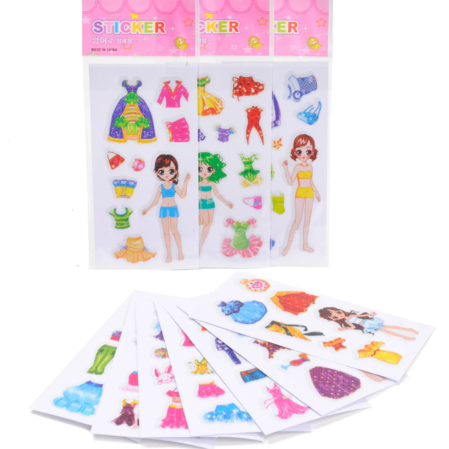 Kleine Stickers - Mode