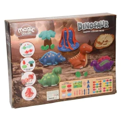 Kleiset Dinowereld - 6 Kleipotjes