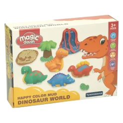 Kleiset Dinowereld - 4 Kleuren Klei