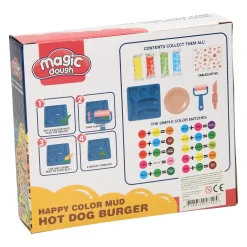 Kleiset Eten Broodje Gezond - 4 Kleuren Klei