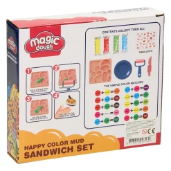 Kleiset Eten Sandwich - 4 Kleuren Klei