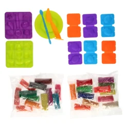 Kleiset in Opbergbox Fruit - 24 Kleuren Klei