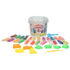 Kleiset in Opbergbox Oceaan Dieren - 24 Kleuren Klei